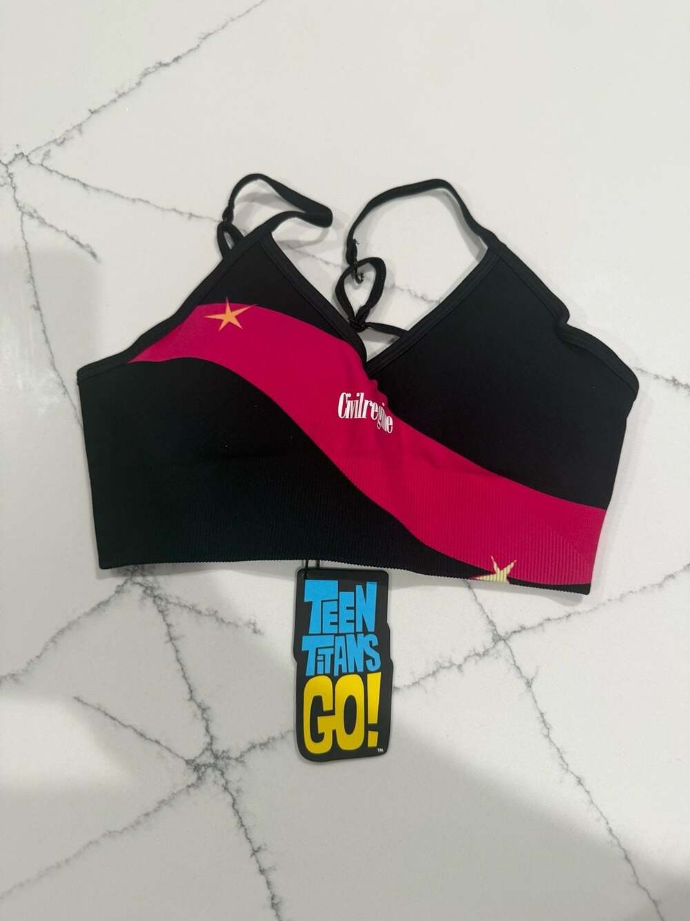 Civil Regime Teen Titans Go! Seamless Bralette